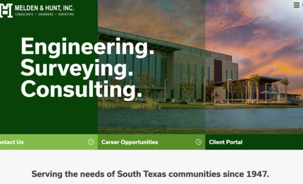 Melden and Hunt Website Design