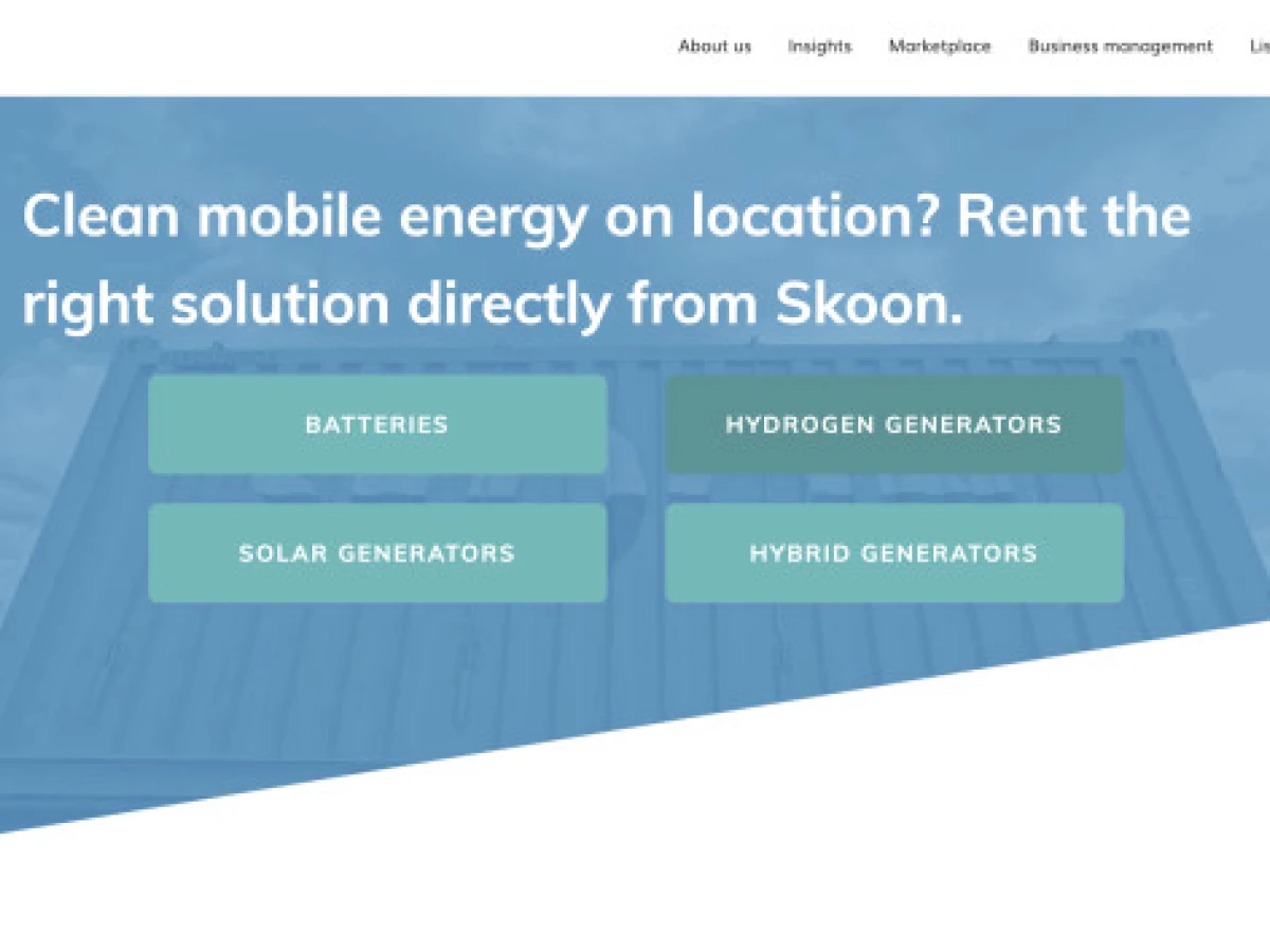Skoon Website Design