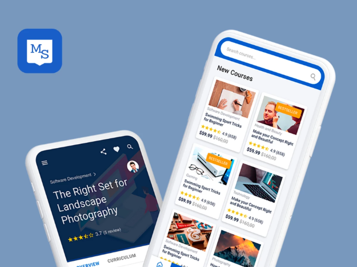 MasterStudy App Design