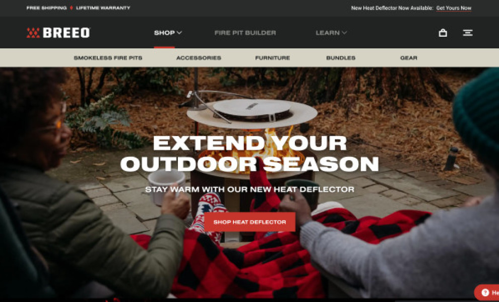 Breeo | Headless eCommerce Website Design