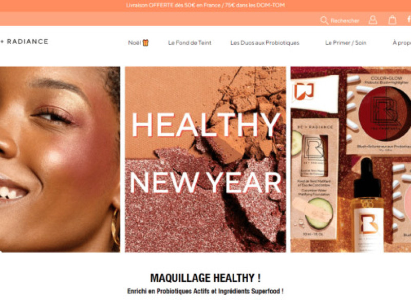 Be Radiance Website Design