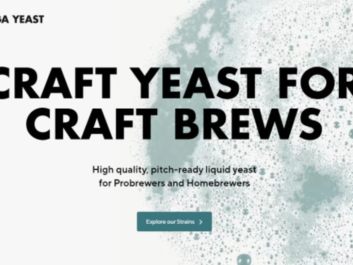Omega Yeast Website Design Analysis