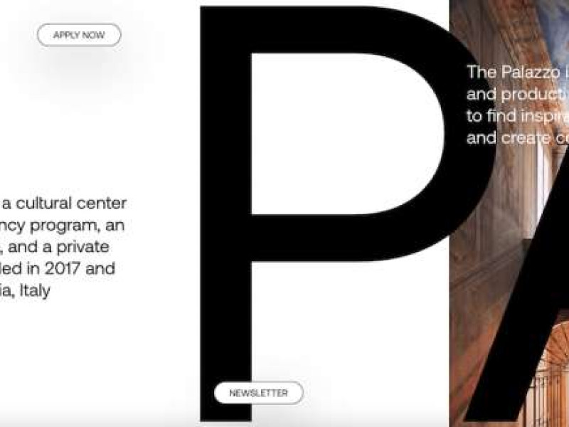 Palazzo Monti Website Design