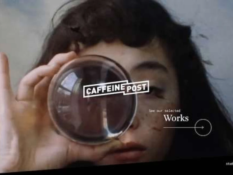 Caffeine Post Website Design