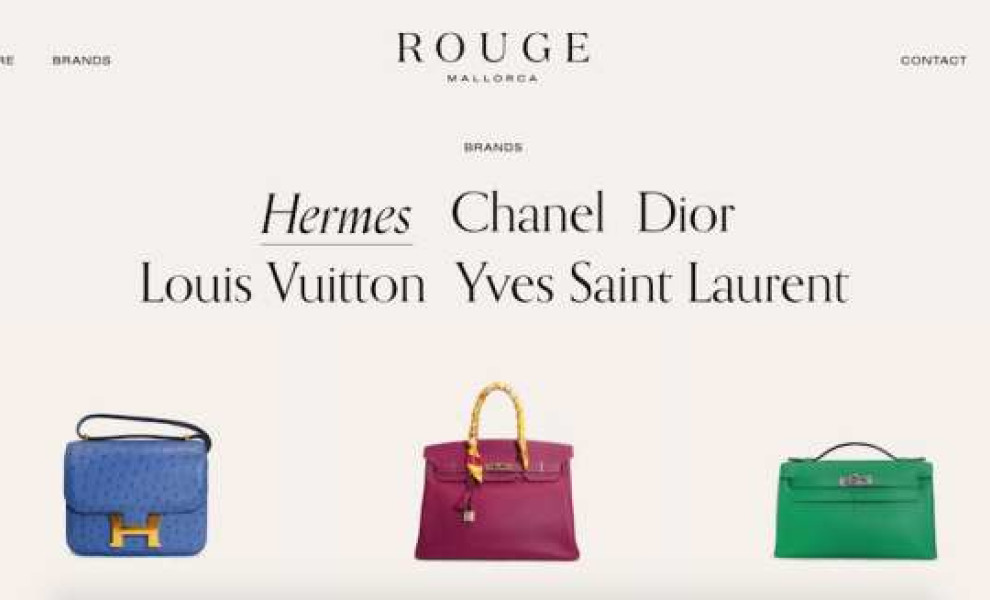 Rouge Mallorca Website Design