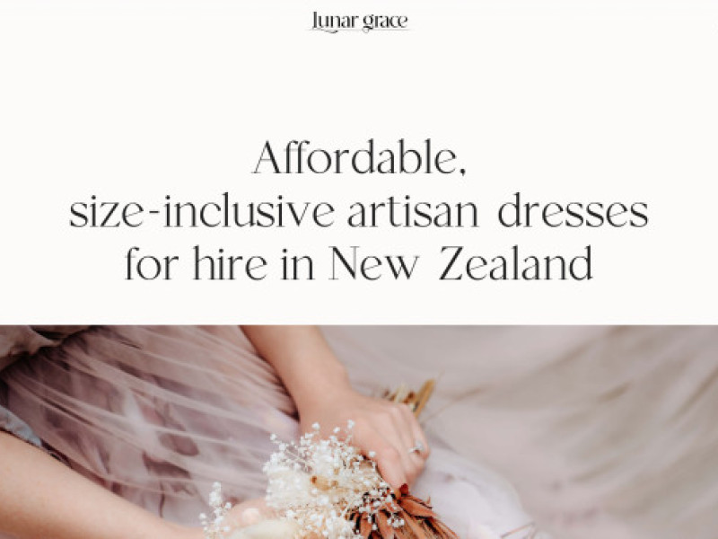 Lunar Grace Website Design