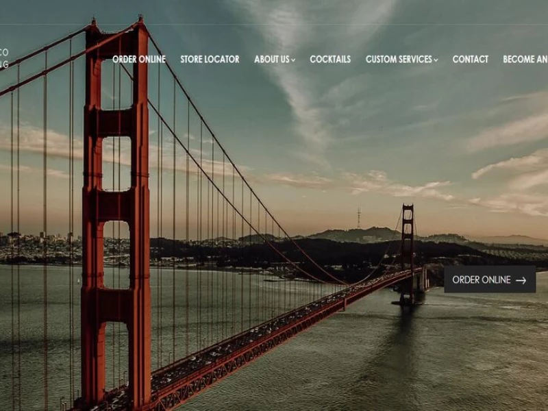SF Distillery Website Design Analysis
