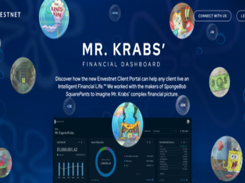 Mr. Krabs & Envestnet Website Design Analysis