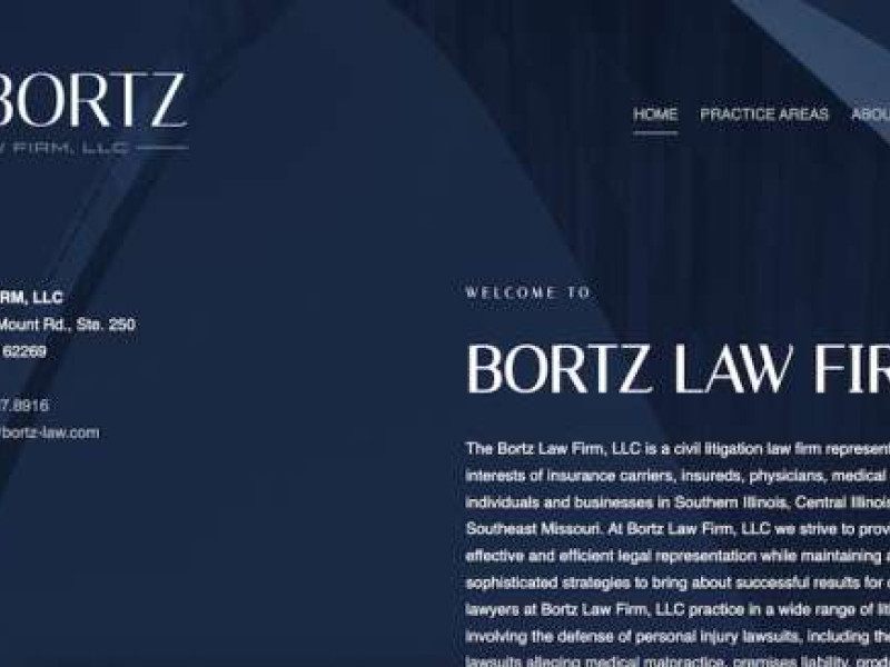 Bortz Law Firm, LLC Website Design