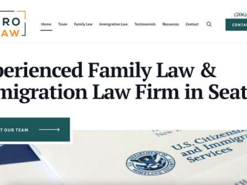 ZafiroLaw, PLLC Website Design