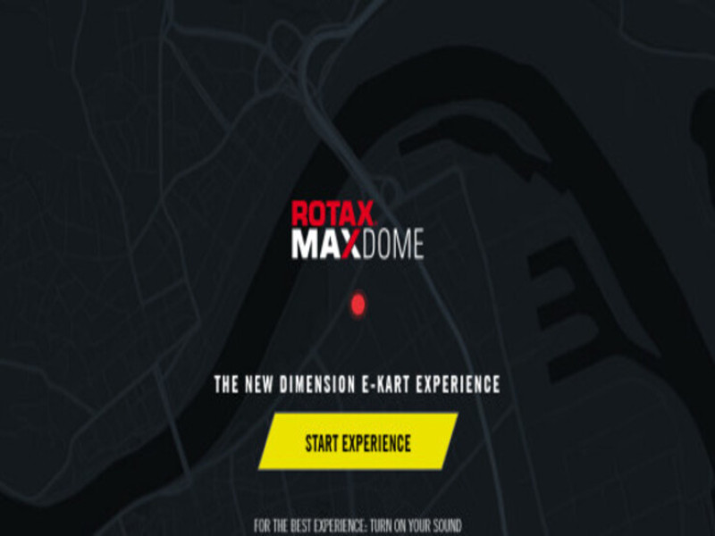 Rotax MAX Dome Experience Website Design Analysis