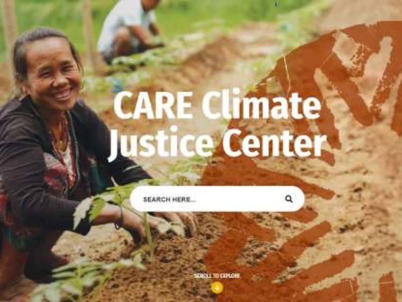 CARE Climate Change and Resilience Website Design