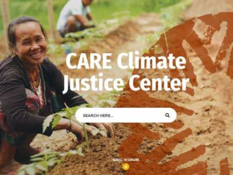 CARE Climate Change and Resilience Website Design