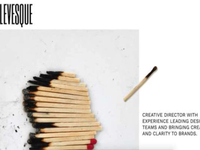 Nick Levesque Portfolio Website Design Analysis