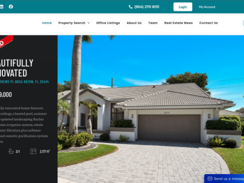 Soflo Home Website Design
