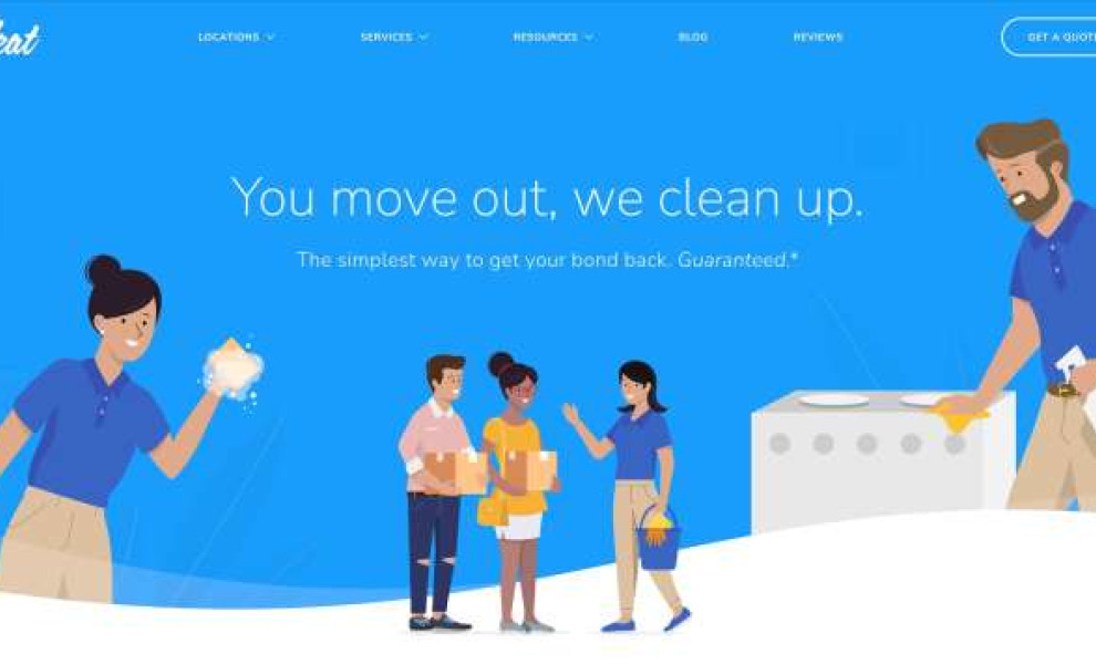 This Is Neat Cleaning Website Design