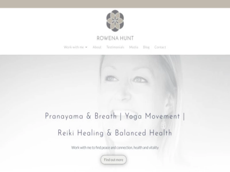 Rowena Hunt Website Design Analysis