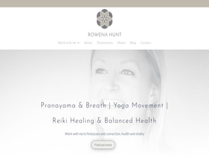 Rowena Hunt Website Design Analysis