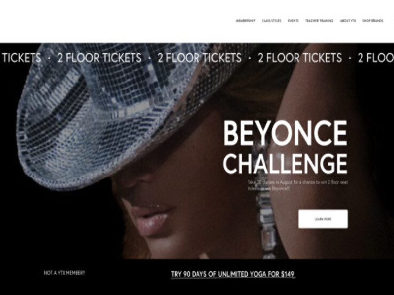 YTX Yoga Website Design Analysis