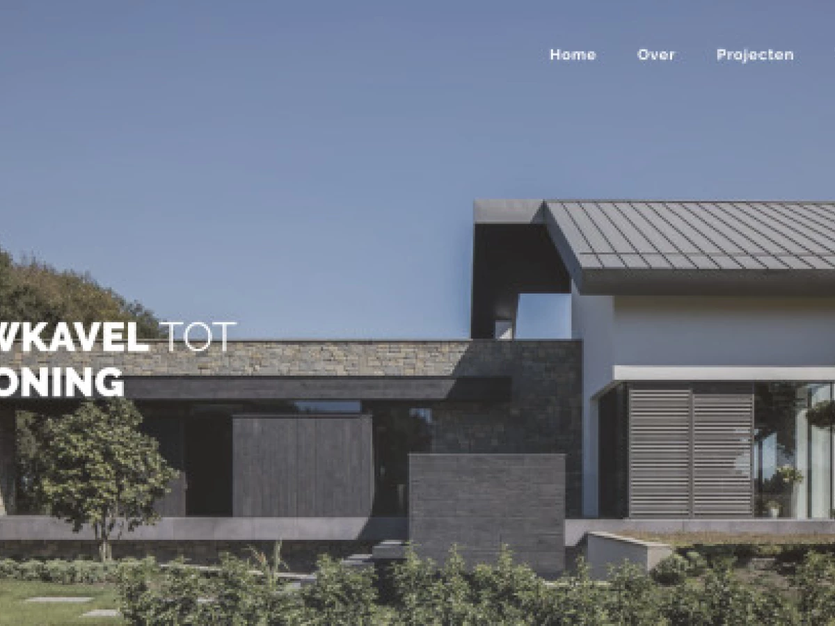 Hous Luxe Woningen Website Design