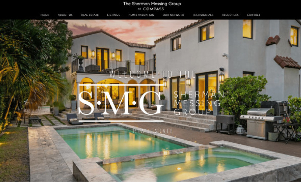 Sherman Messing Group Website Design