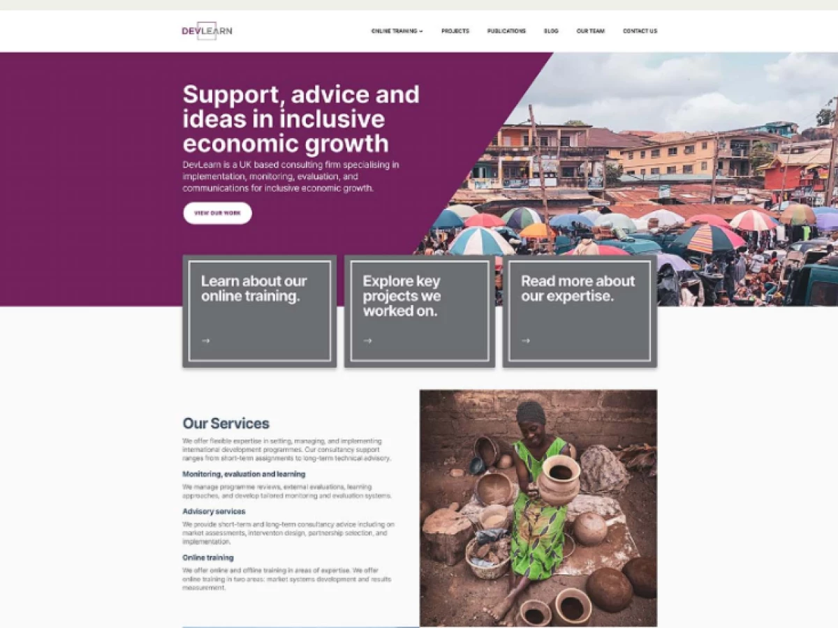 DevLearn Web Design