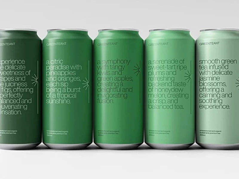 Green Teant Packaging Design