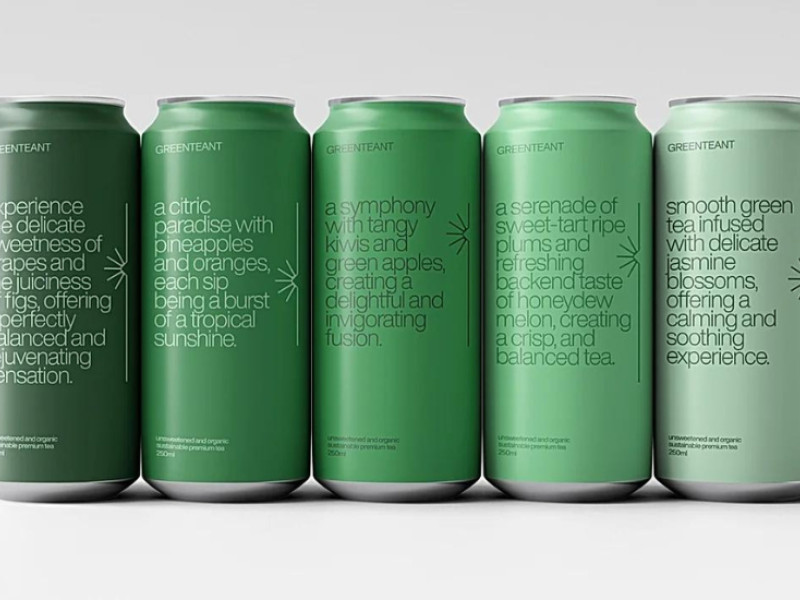 Green Teant Packaging Design