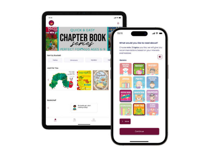 Libby Kids App Design