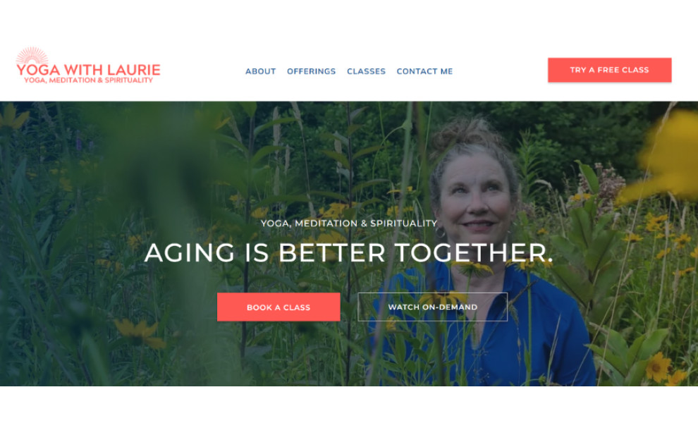 Yoga with Laurie Web Design