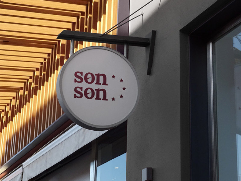 SON SON Logo Design