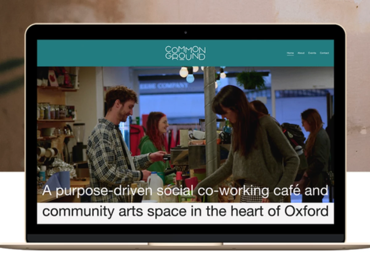 Common Ground Website Design