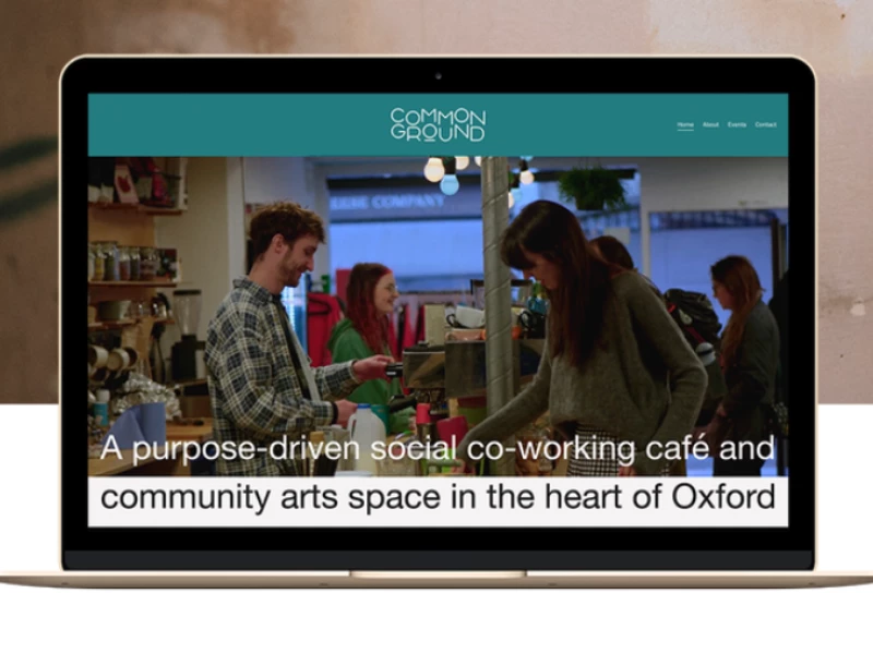 Common Ground Website Design