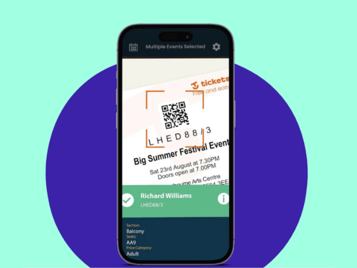TicketSource App Design