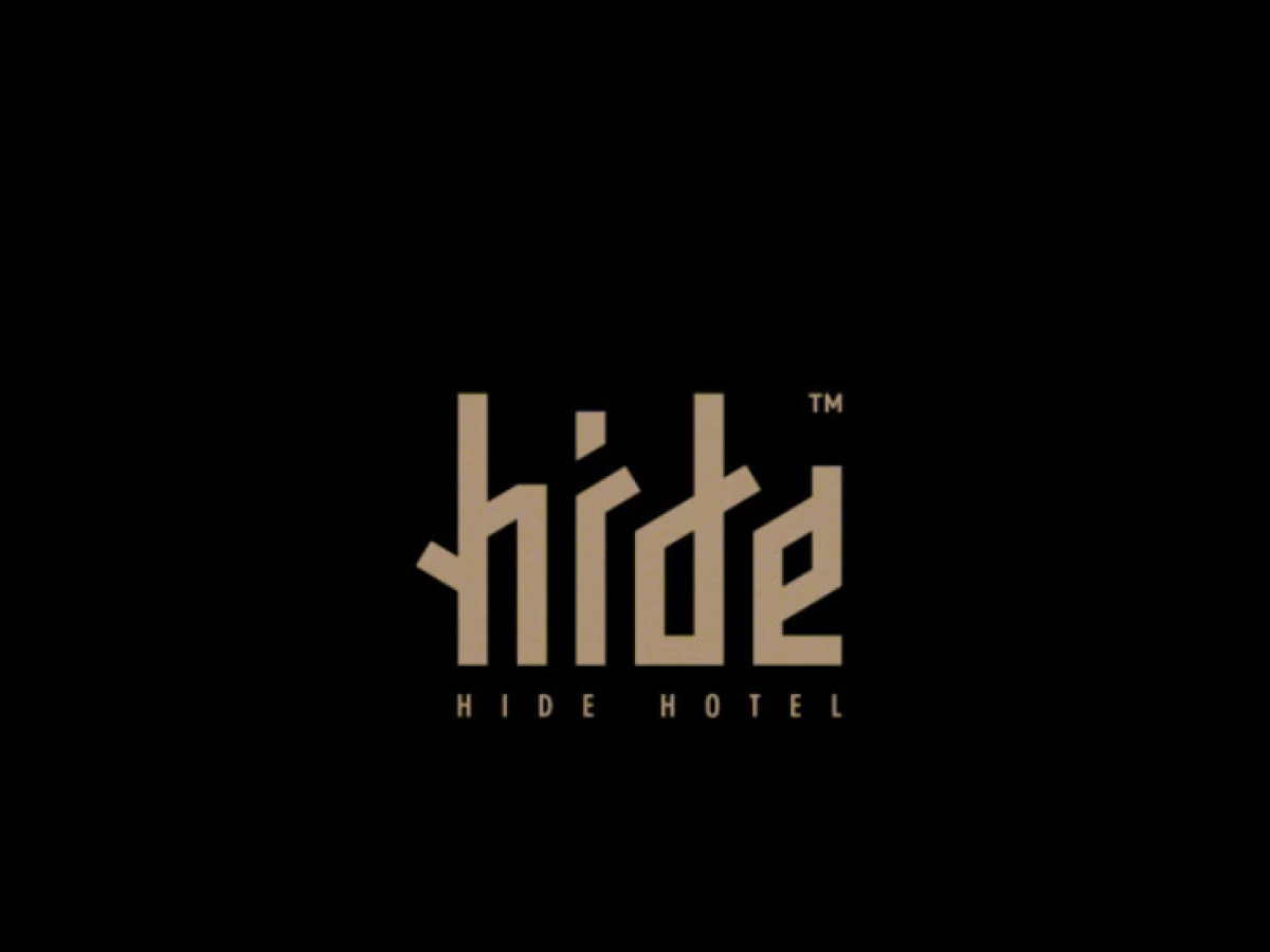 Hide Hotel Logo Design