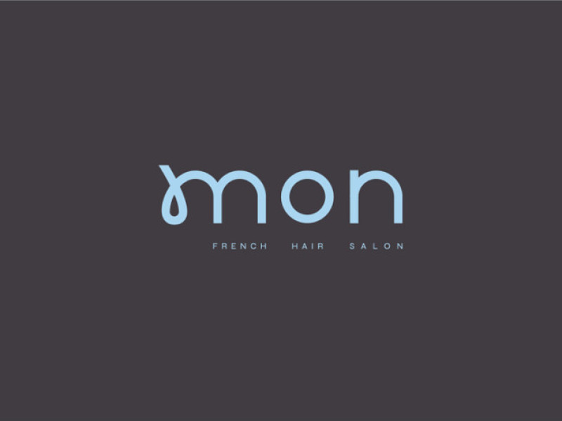 MON French Hair Salon Logo Design Analysis
