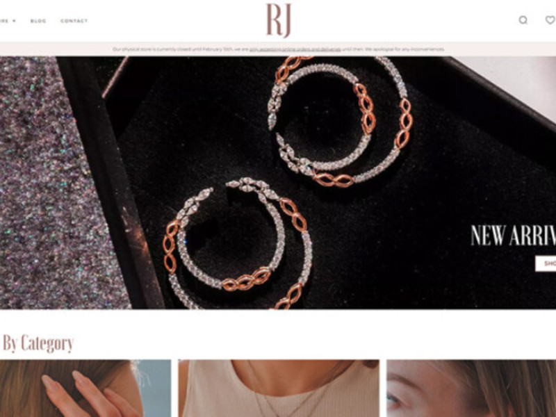 R-Jewellery Website Design Analysis