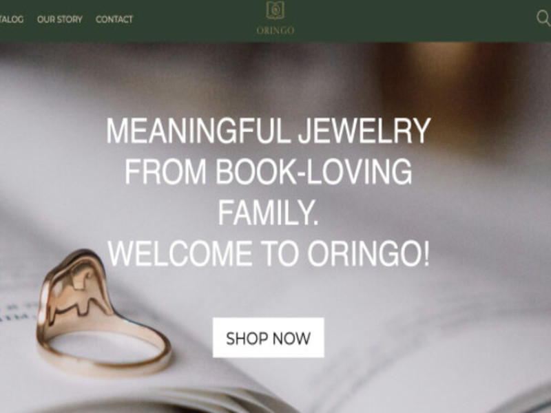 Oringo Jewelry Website Design Analysis