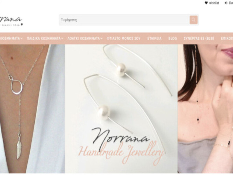 Norrana Jewelry Website Design Analysis