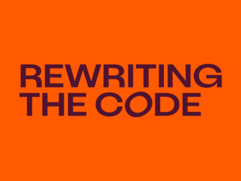 Rewriting The Code Logo Design Analysis