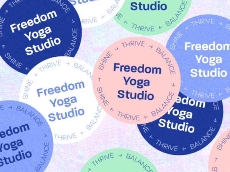 Freedom Yoga Studio Logo Design Analysis