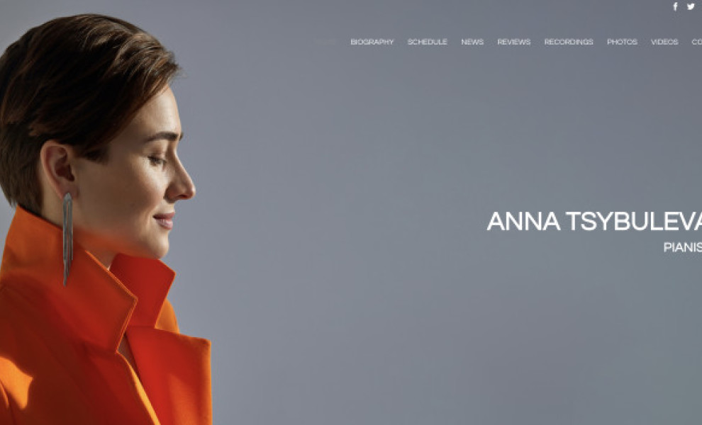 Anna Tsybuleva Website Design Analysis