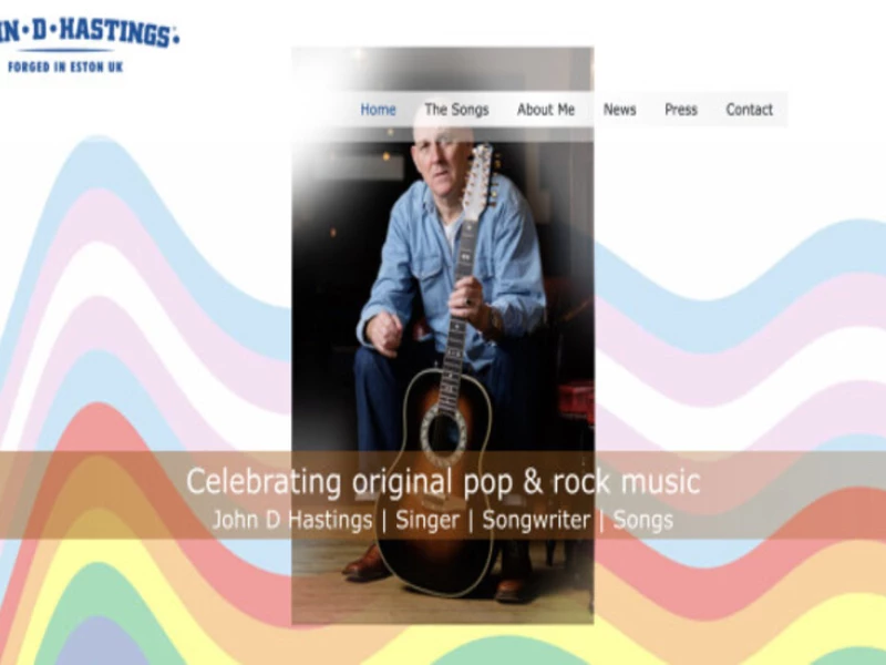 JDH Music Website Design Analysis