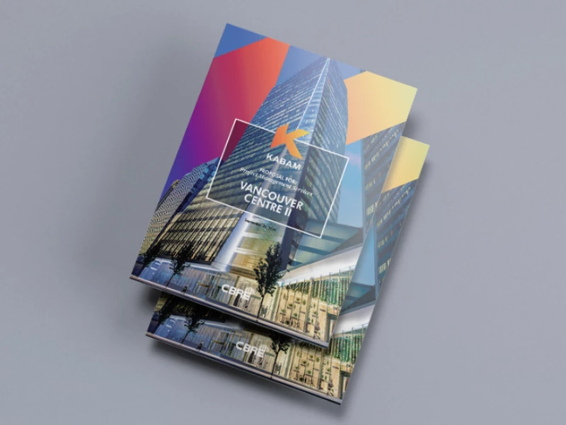 KABAM Proposal & Pitch Materials Print Design