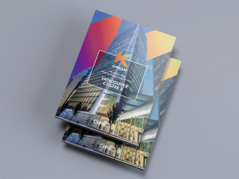 KABAM Proposal & Pitch Materials Print Design