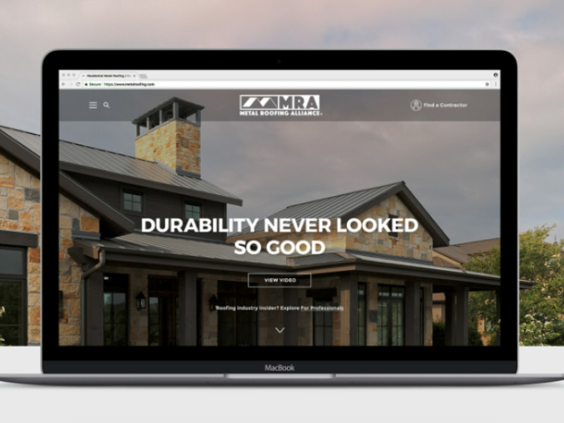 Metal Roofing Alliance Web Design Analysis