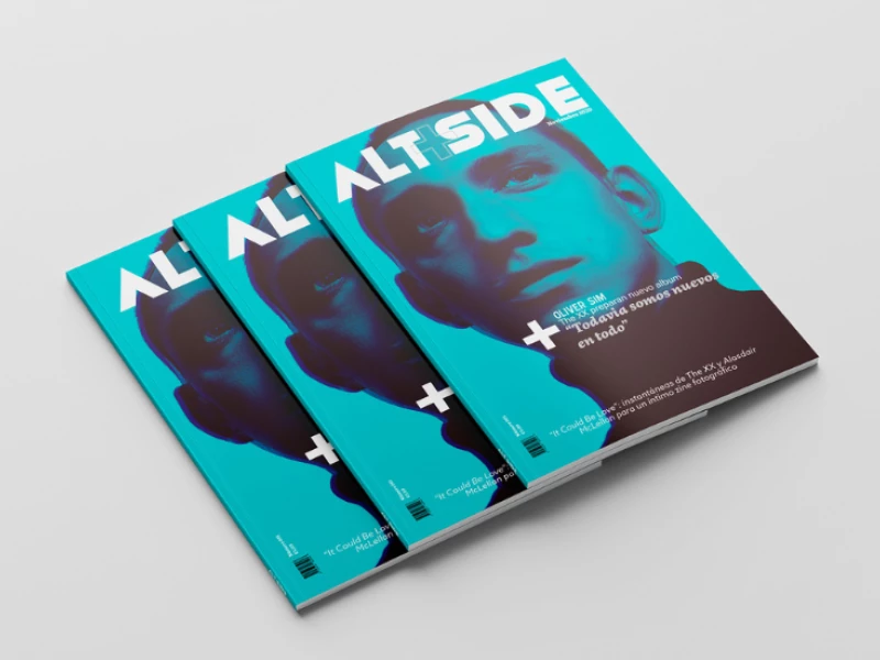 Alt + Side Magazine Print Design