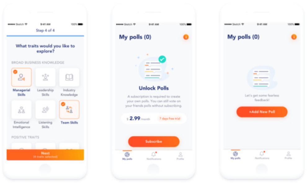 Icueity App Design