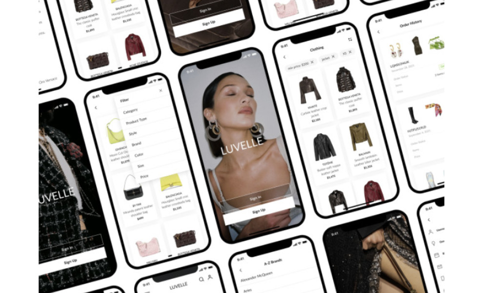 Luvelle App Design