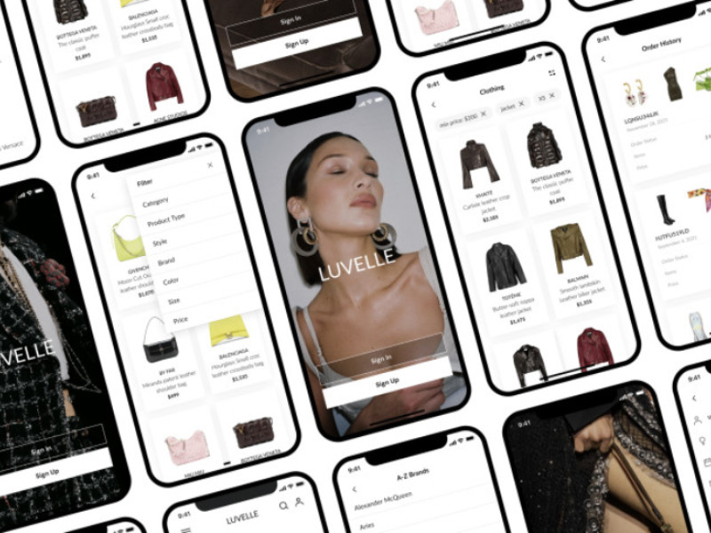 Luvelle App Design